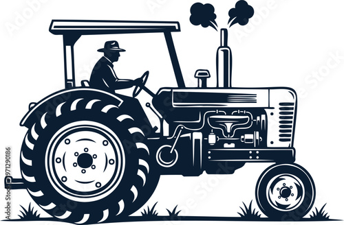 Surreal conceptual vector illustration of a man walking out of an open human head, psychological mental health concept, inner self discovery