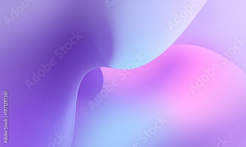 Gradient Abstract Flow - Purple and Pink Hue