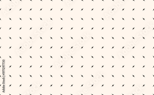 Small black star pattern on light cream background