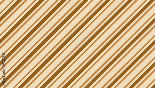 Brown and tan diagonal stripe pattern background