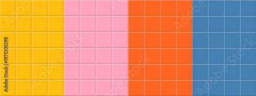 Seamless set background with pool tile bathroom for texture floor wall. Kitchen square clean with yellow subway water for ceramic pattern mosaic. View banner seamless with blue pool top.