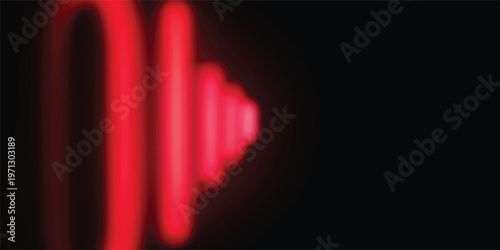 Abstract red and black digital art wallpaper featuring a smoke texture design with glowing motion waves and a bright white light concept on an alpha channel loop