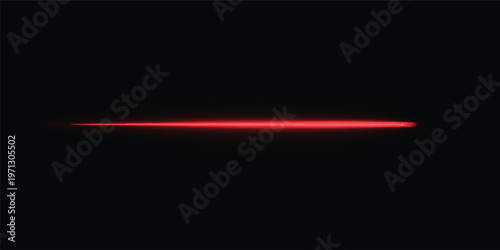 A red neon sign of fire with a glowing light bulb transitions through a black space curtain for a movie opening animation video design