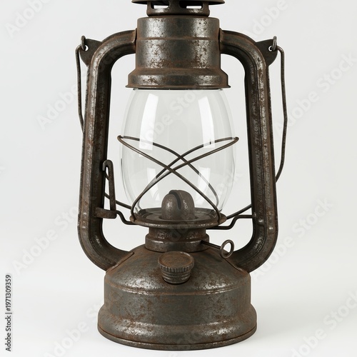 Vintage metal lantern
