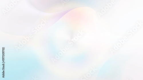 Soft Pastel Holographic Gradient Background. Dreamy Iridescent Abstract Light Texture