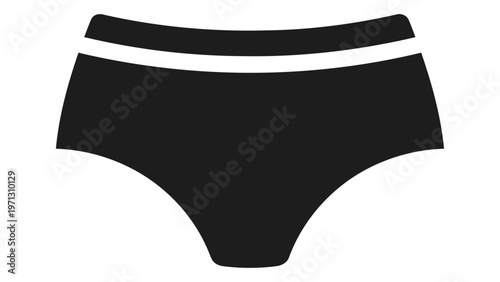 High rise panty wear icon