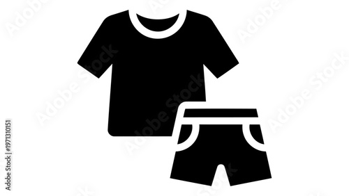 Lounge shorts set icon