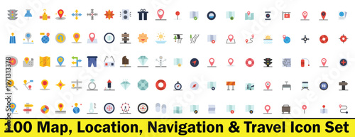 Universal Vector Icons Mega Pack for Web and Mobile App UI UX Design