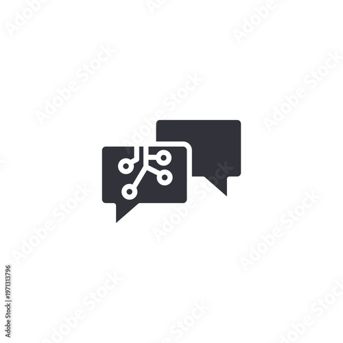 Modern flat icon representing video editing or content creation, featuring camera and scissors elements, suitable for media production, filmmaking, and digital content workflows.