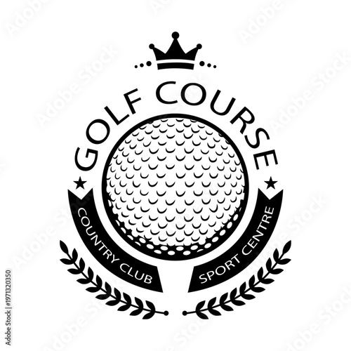 GOLF COURS COUNTRY CLUB logo