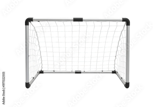 Portable soccer goal for practice and recreational play