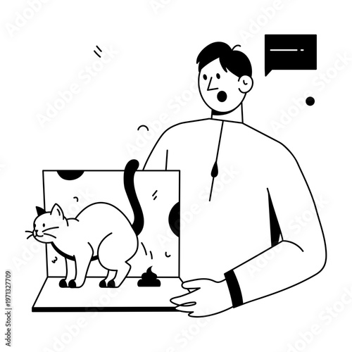 A hand drawn style illustration showing an analysis report
