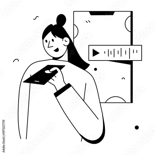 A hand drawn style illustration showing an analysis report
