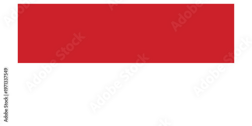 A large red rectangle on a transparent background for design and artistic purposes