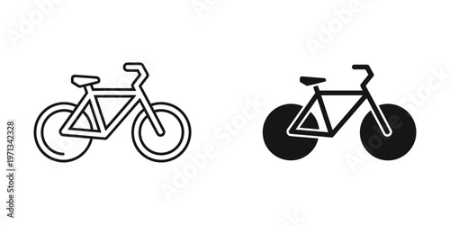 Comparison of a traditional bicycle and a time trial bicycle with aerodynamic features