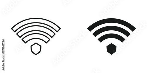 Comparison of wireless signal strength indicators with different signal levels