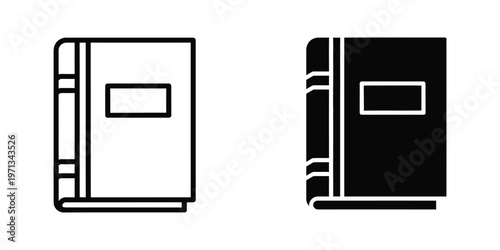 Contrasting open books with light and dark color schemes side by side