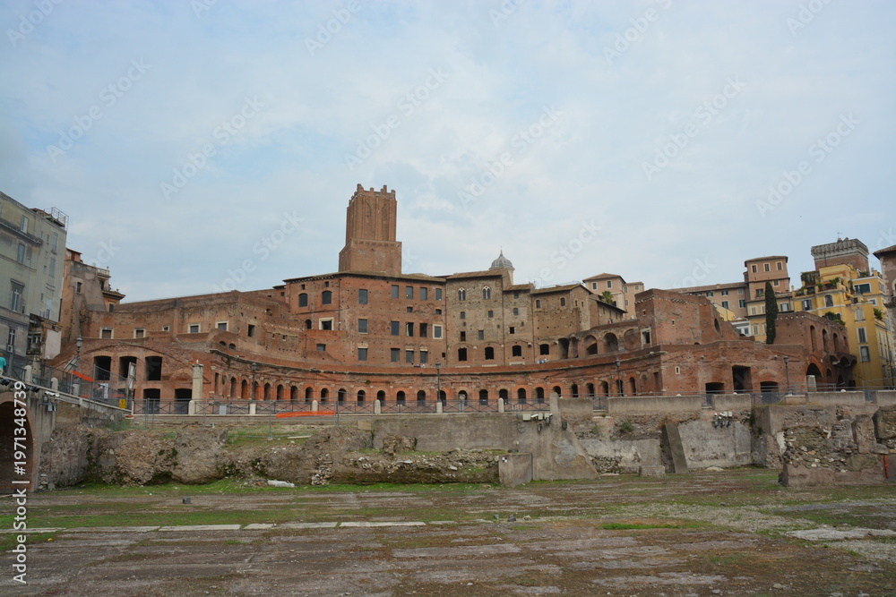 Fototapeta premium イタリア ローマのフォロ・トライアーノ
