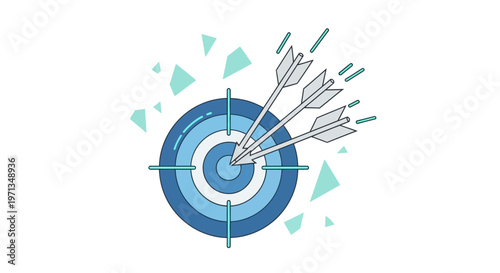 Target with Arrows, Accuracy, Success, Goal Achievement, Precision, Strategy