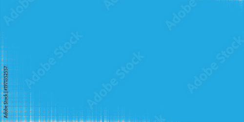фотографія Modern blue halftone texture with the dots becoming smaller and more spaced out