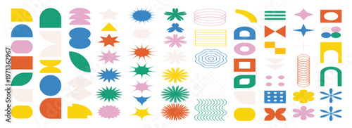  brutalist abstract geometric shapes and grids brutal 