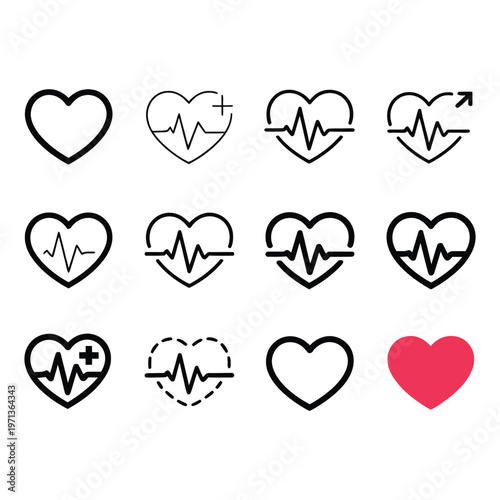 Share and Arrow Navigation Interface Icons