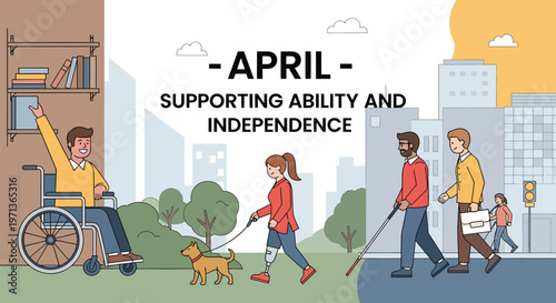 April supporting ability and independence in an urban environment