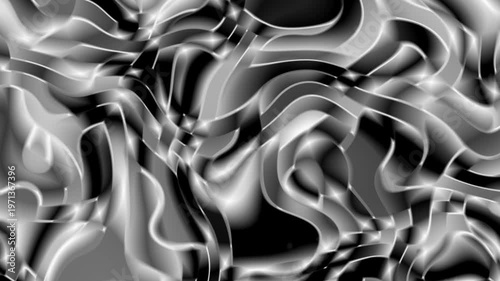 Abstract Platinum Background Liquid Mercury Satin Charcoal Metallic Grayscale Sheen