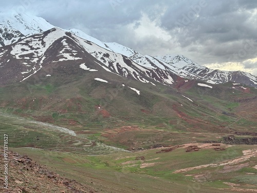 mountains of  Plateau Yagour  I Atlas Mountains I Morocco