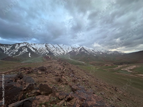mountains of  Plateau Yagour  I Atlas Mountains I Morocco