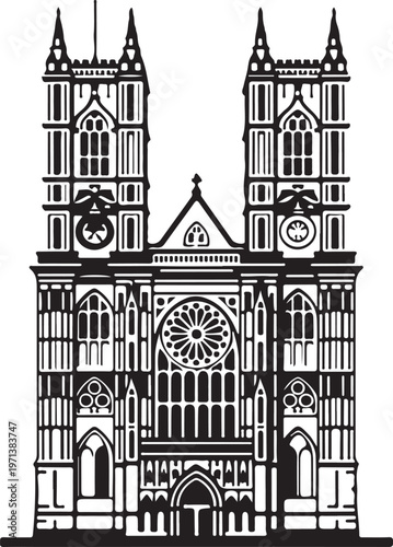  Westminster in silhouette..