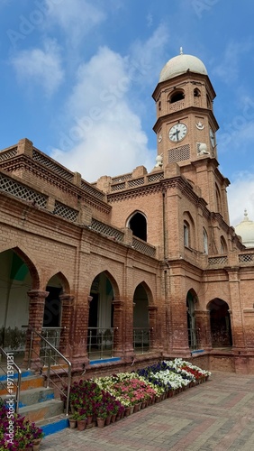 Architectural Detail of Sadiq Dane High School, Punjab Pakistan