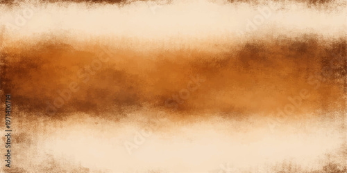 A vintage parchment background with an old paper texture featuring abstract grunge patterns and aged brown tones blended with ancient smoke and dark blue fog