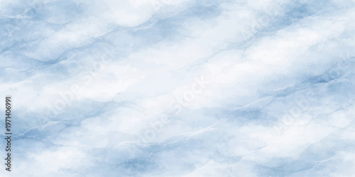 A beautiful summer day features a bright blue sky filled with fluffy white cumulus clouds creating a clear and high nature cloudscape