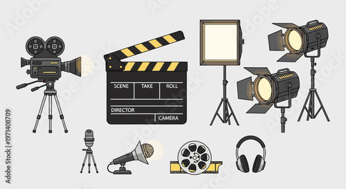 Film making equipment and accessories tools.