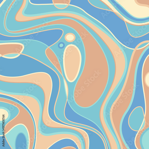 Simple hand drawn background. Colorful poster background.