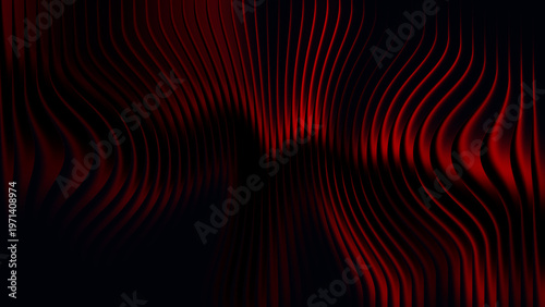 Red silhouette of a person playing a violin musician string