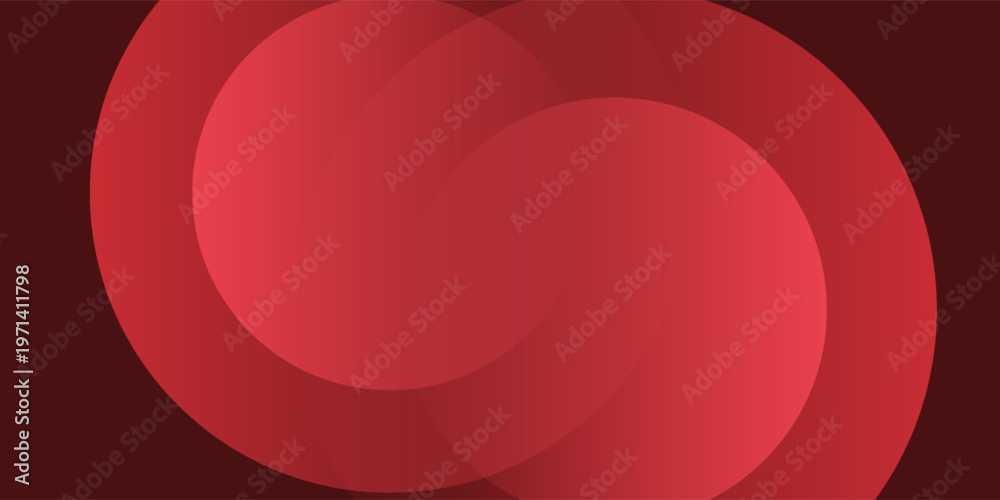 Obraz premium Red abstract background. Dynamic shapes composition modern background