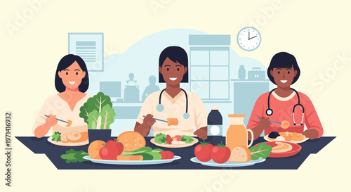 A person enjoying a nutritious meal with a plate of greens and vegetables, conveying a sense of wellness and self-care.