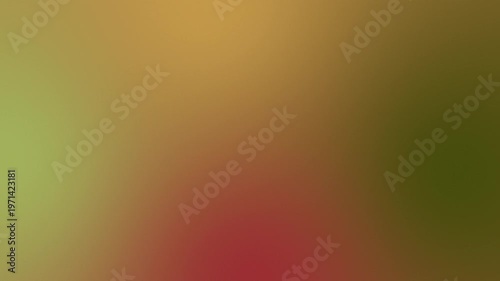 Earthy Green and Red Gradient Blend abstract background