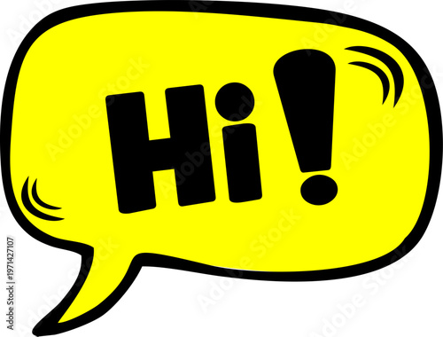 Cartoon comic sign burst clouds. Speech bubble, Hey Sign Hi sign expression and pop art text frames. Comics mem expressions speech, superhero book Bang label. Isolated vector symbols set