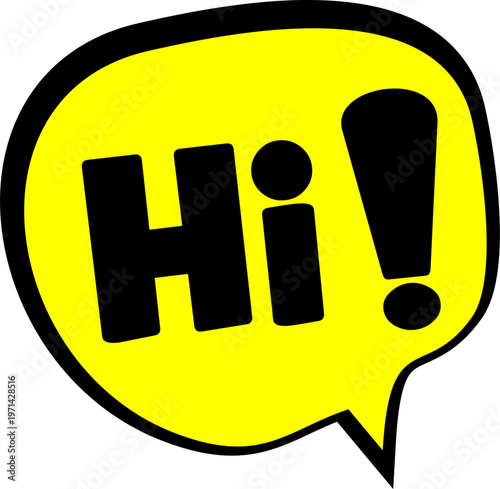 Cartoon comic sign burst clouds. Speech bubble, Hey Sign Hi sign expression and pop art text frames. Comics mem expressions speech, superhero book Bang label. Isolated vector symbols set