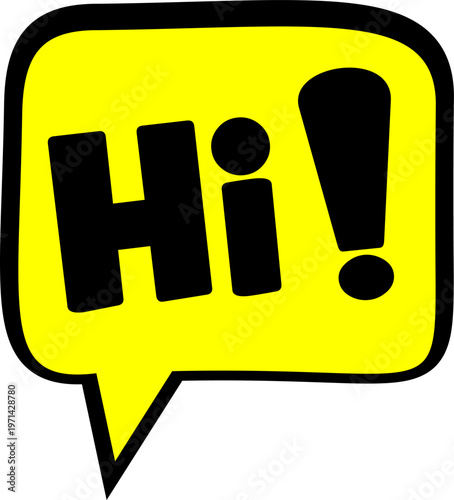 Cartoon comic sign burst clouds. Speech bubble, Hey Sign Hi sign expression and pop art text frames. Comics mem expressions speech, superhero book Bang label. Isolated vector symbols set