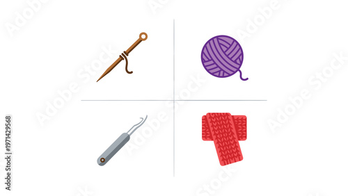 Essential crochet tools and materials for crafting projects