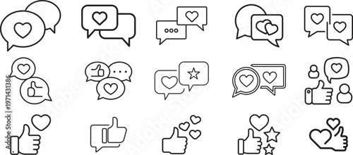 Zodiac Signs Icon Set Vector Illustration for Web and Social Media.PNG