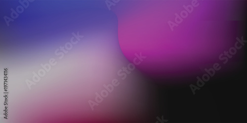 Abstract blurred gradient background with neon purple, blue, and dark violet colors for web and graphic design.Eps 10