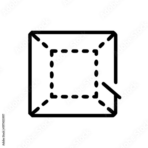 vector icon of computer