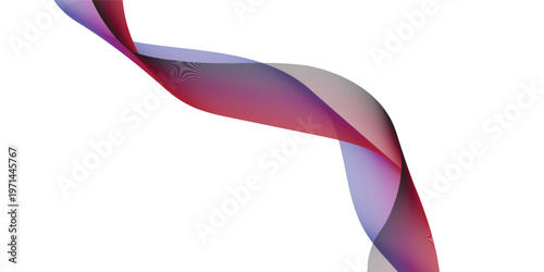 Abstract pink vector background featuring a smooth flow of red lines and colorful swirls in a wave pattern with motion light and artistic curves
