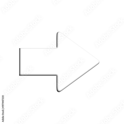 Free Download Right arrow icon isolated on white background, - GFXLoad
