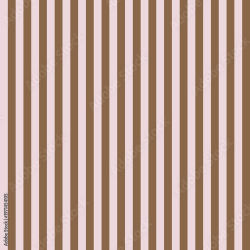 Brown and Blush Pink Vertical Stripe Digital Paper, Seamless Retro Feminine Striped Background Pattern for Scrapbooking, Wrapping, Fabric and Printable Crafts
